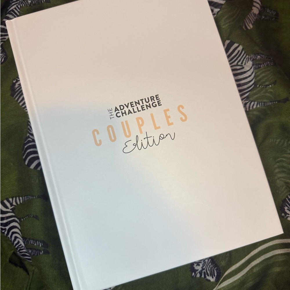 The Adventure Challenge Couples Edition Book (New, not in original packaging)